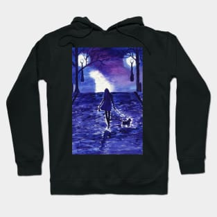 Lady in the park Hoodie